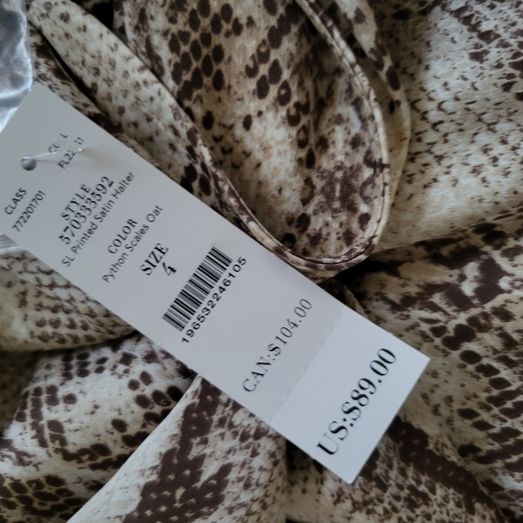 snake print top new with tags - Picture 6 of 7